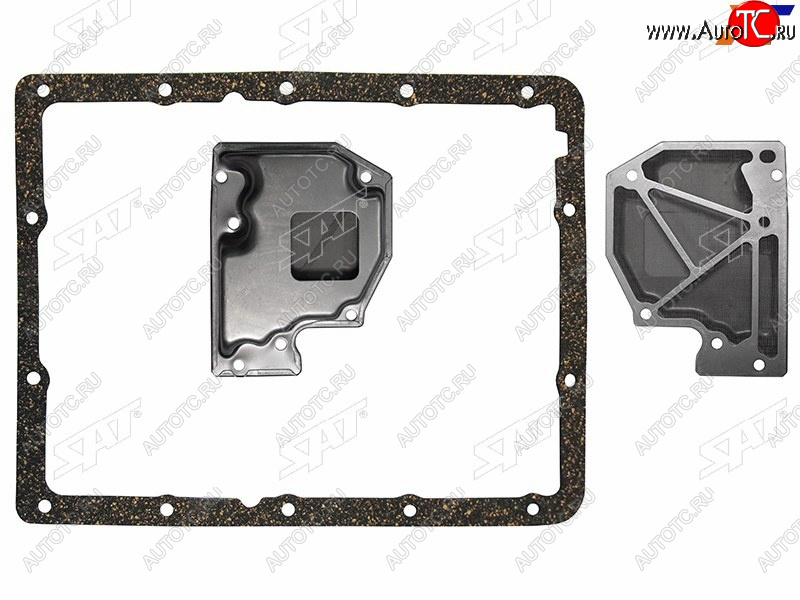 589 р. Фильтр АКПП с прокладкой TOYOTA CHASERCOROLLACRESTAHIACEREGIUSACELITETOWNACEHILUX 81- SAT ST-35303-14010  с доставкой в г. Вологда