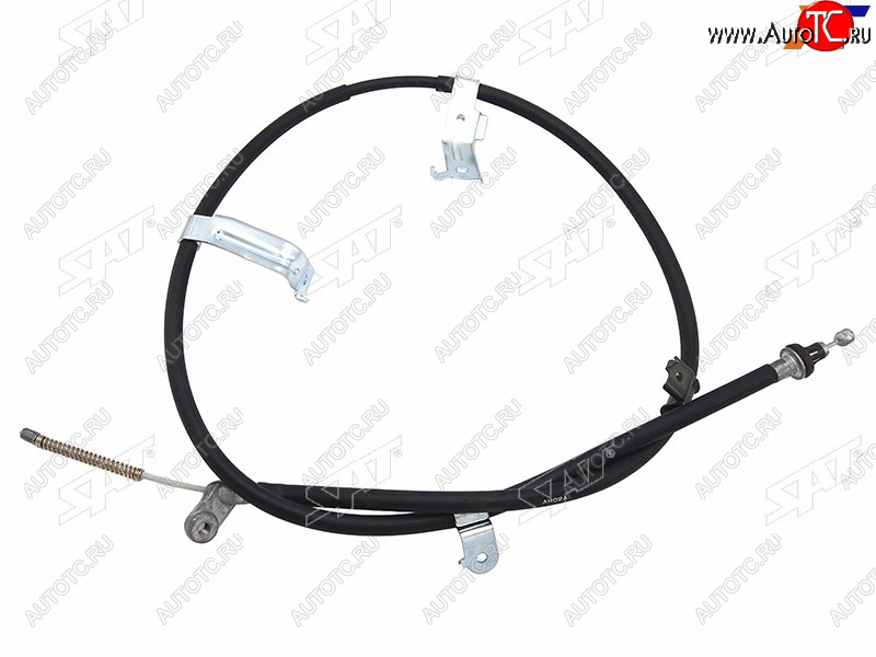2 299 р. Трос стояночного тормоза LH SAT Nissan Juke 1 YF15 дорестайлинг (2010-2014)  с доставкой в г. Вологда