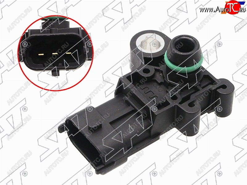 649 р. Датчик абсолютного давления воздуха OPEL ASTRA H 04-10 ASTRA J 12- CORSA D 06-14 CORSA E 14- SAT ST-372-0002  с доставкой в г. Вологда
