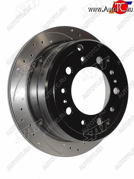 10 399 р. Диск тормозной задний Ø329mm SAT   Toyota Land Cruiser Cygnus  j100 (1998-2003) дорестайлинг  с доставкой в г. Вологда