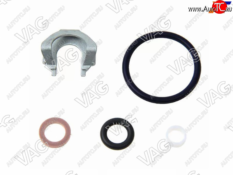 1 779 р. Комплект уплотнений форсунки  Audi Q7, Skoda Superb, VW Passat/Phaeton/Touareg 07- VAG 03H198149A, 03h198149a VAG 03H198149A  с доставкой в г. Вологда