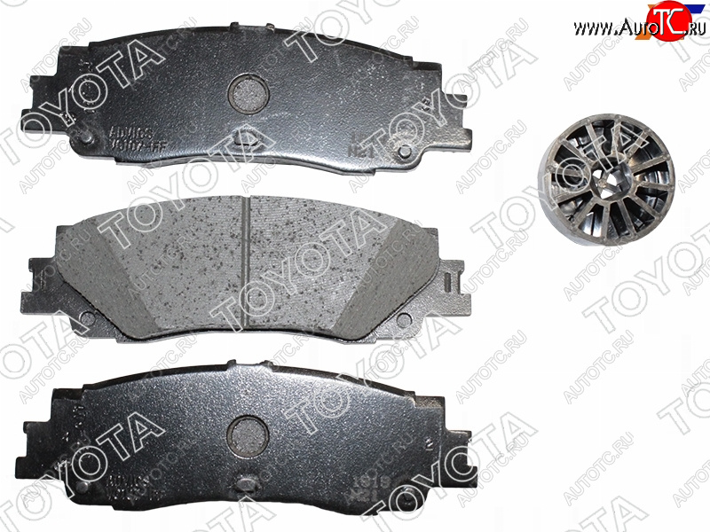 8 399 р. Колодки тормозные задние TOYOTA LAND CRUISER 300 21- V35A-FTS                                        TOYOTA 04466-60190  с доставкой в г. Вологда