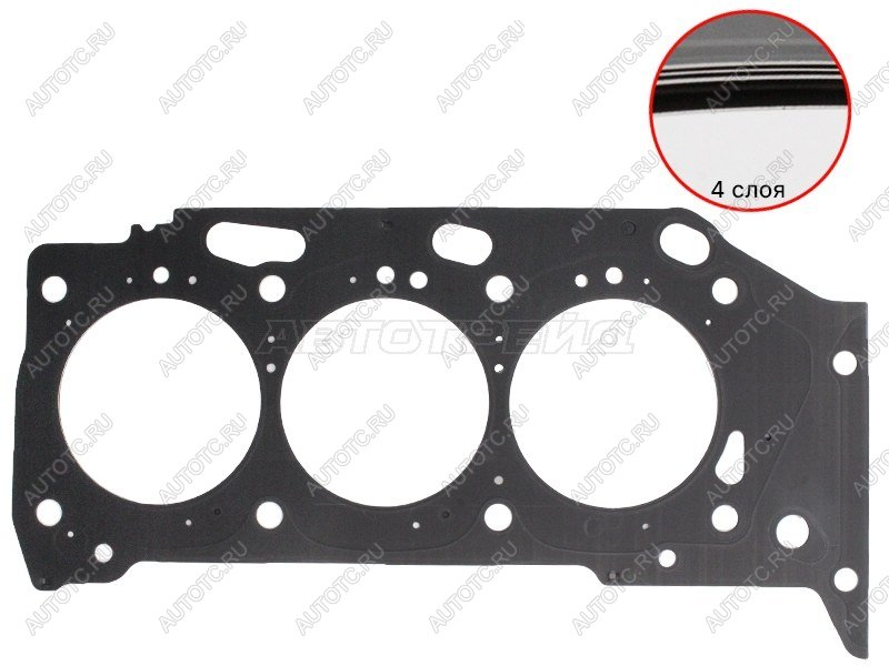 4 099 р. Прокладка ГБЦ 2GRFKS LH TOYOTA Toyota Camry XV70 дорестайлинг (2017-2021)  с доставкой в г. Вологда