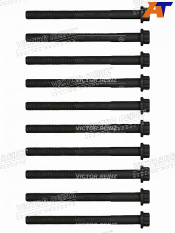 Комплект болтов ГБЦ TOYOTA LAND CRUISER VDJ70VDJ200 (10 штук) VICTOR REINZ 14-11664-01
