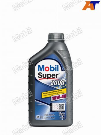 Масло моторное полусинтетическое MOBIL SUPER 2000 X1 10W-40 GSP SN PLUS, SNCF, A3B3 1L             MOBIL 152569