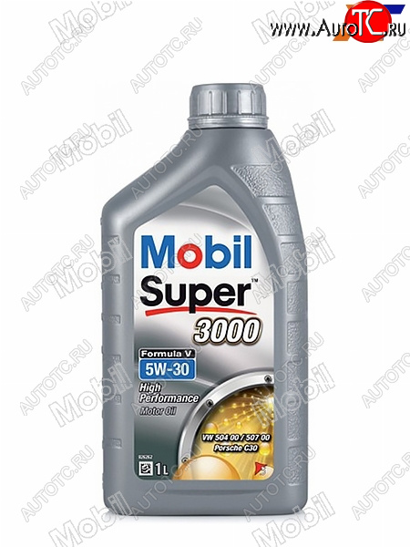 1 189 р. Масло моторное синтетическое MOBIL Super 3000 Formula V 5W-30, SN, C2, C3 1л                         MOBIL 153454  с доставкой в г. Вологда