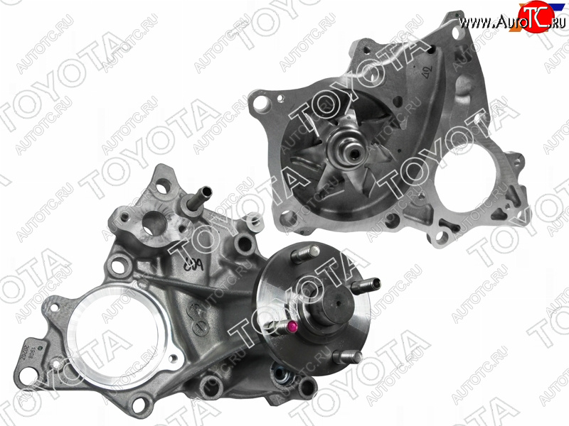 9 499 р. Помпа водяная TOYOTA (1-2GDFTV) Toyota Fortuner AN160 дорестайлинг (2015-2020)  с доставкой в г. Вологда