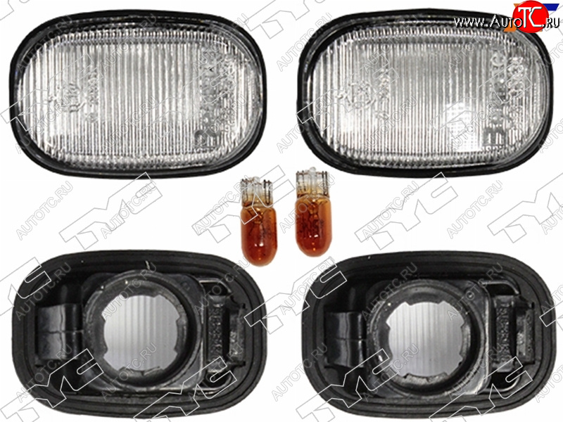 489 р. Поворот в крыло TOYOTA COROLLA 120RAV4 10, 20PROBOX белый комплект  LH+RH                          TYC 18-3543-A4-5Z  с доставкой в г. Вологда