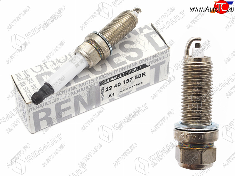 559 р. Свеча зажигания RENAULT CLIOKANGOOLOGANSANDEROCITROEN C2C3C4PEUGEOT 206207307 HR16H4MET3J RENAULT 224018760R  с доставкой в г. Вологда
