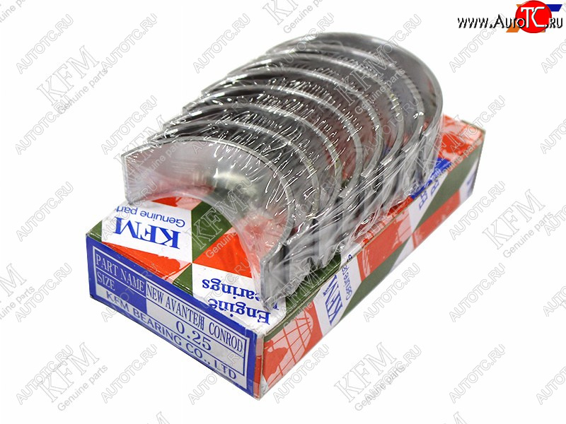 1 459 р. Вкладыши шатунные к-т 025 HYUNDAI ELANTRAI30KIA CEED 1,6 06-11 KFM 23060-2B911  с доставкой в г. Вологда