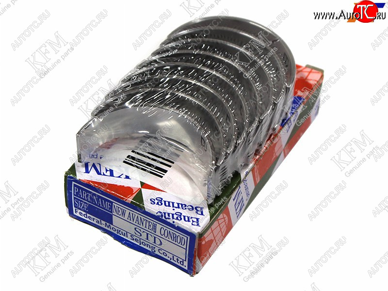 1 299 р. Вкладыши шатунные к-т STD HYUNDAI ELANTRAI30KIA CEED 1,6 06-11 KFM 23060-2B000  с доставкой в г. Вологда