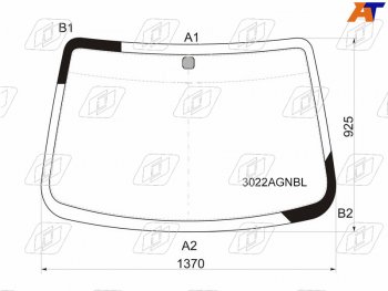 Стекло лобовое CHEVROLET AVEO 45D 06-11DAEWOO GENTRA 4D 06-11                                      FUYAO 3022AGNBL