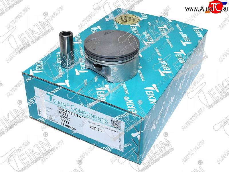 12 549 р. Комплект поршней с пальцами TEIKIN (6B31)  Mitsubishi Outlander  CW0W (2005-2012) дорестайлинг, рестайлинг  с доставкой в г. Вологда
