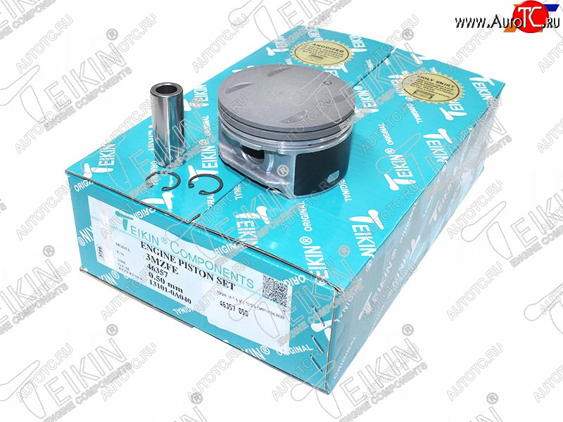 12 749 р. Комплект поршней с пальцами TEIKIN (3MZ-FE) Toyota Highlander XU20 рестайлинг (2003-2007)  с доставкой в г. Вологда
