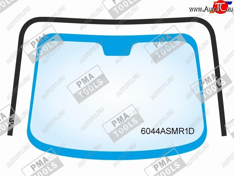 3 399 р. Молдинг лобового стекла (панорамная крыша) PMA Nissan Qashqai 1 J10 рестайлинг (2010-2013)  с доставкой в г. Вологда