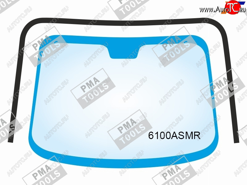 3 999 р. Молдинг лобового стекла (П-образный) PMA Nissan Murano 3 Z52 дорестайлинг (2015-2022)  с доставкой в г. Вологда