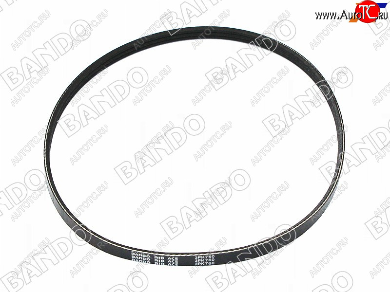 329 р. Ремень поликлиновой TOYOTA 3S#4S-FE (PS) ST19#ST21#ST20#SV4#SXA1#SXN1#SXM1# MAZDA CAPELLA GD BANDO 3PK760  с доставкой в г. Вологда