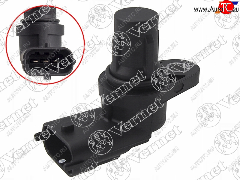 1 299 р. Датчик положения распредвала 1,6 Zetec-SDuratec  FORD Focus II 04-Fiesta 08-Mondeo 07-            VERNET CS0336  с доставкой в г. Вологда