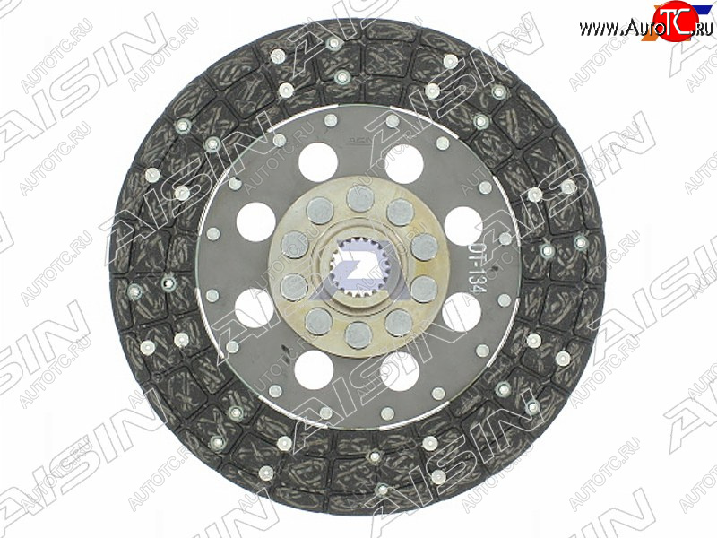 8 749 р. Диск сцепления TOYOTA HIACEHILUX SURFLAND CRUISER PRADO 1KZTE 93- AISIN DT-134  с доставкой в г. Вологда