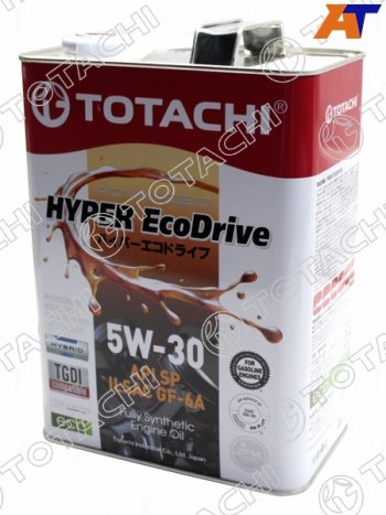 Масло моторное cинтетическое TOTACHI HYPER Ecodrive 5W-30 SPGF-6A 4л TOTACHI E0304