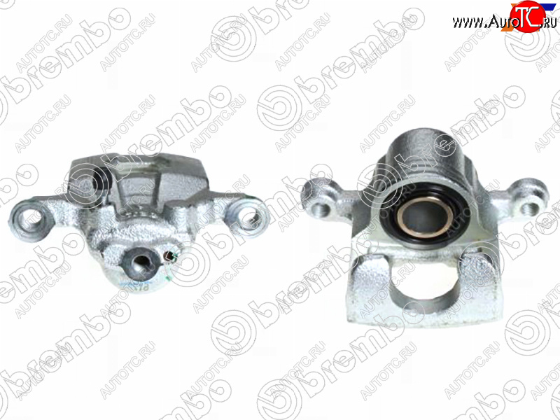 11 449 р. Суппорт тормозной задний правый(без скобы) BREMBO Nissan Qashqai 1 J10 рестайлинг (2010-2013)  с доставкой в г. Вологда