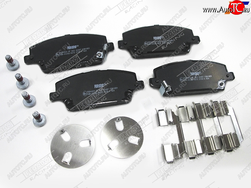 4 649 р. Колодки тормозные FERODO (передние) Honda Civic FD седан дорестайлинг (2005-2008) с доставкой в г. Вологда Увеличить фотографию 1 4 649 р. Колодки тормозные FERODO (передние) Honda Civic FD седан дорестайлинг (2005-2008) с доставкой в г. Вологда
