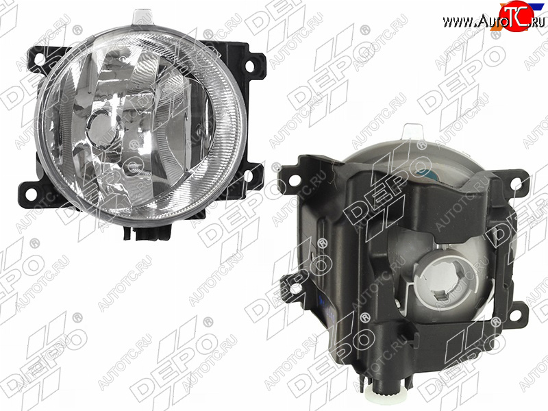 3 399 р. Фара противотуманная Toyota Land Cruiser (J200) 07-21  RAV4 (XA40) 12-19  Estima 06-16 (Справа) DEPO 212-2089R-UQ  с доставкой в г. Вологда