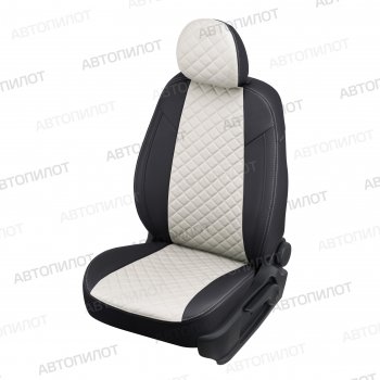 Чехлы сидений (экокожа) Автопилот Ромб Chevrolet Aveo T200 седан (2003-2008)