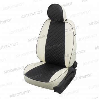 Чехлы сидений (экокожа) Автопилот Ромб Chevrolet Aveo T200 седан (2003-2008)