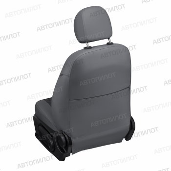 8 499 р. Чехлы сидений (экокожа) Автопилот Ромб  Chevrolet Captiva (2006-2016), Opel Antara (2006-2015) (серый/черный)  с доставкой в г. Вологда. Увеличить фотографию 5