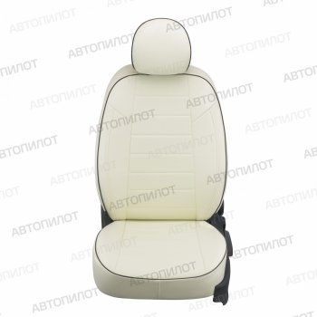 13 649 р. Чехлы сидений (экокожа, полная компл., с подл) Автопилот  CITROEN C5 ( RD,  RW) (2008-2021) дорестайлинг, седан, доресталийнг, универсал, рестайлинг, седан (белый)  с доставкой в г. Вологда. Увеличить фотографию 4