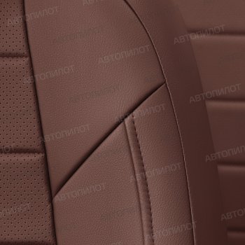 13 649 р. Чехлы сидений (экокожа) Автопилот  Ford EcoSport  B515 (2017-2019) рестайлинг (темно-коричневый)  с доставкой в г. Вологда. Увеличить фотографию 5