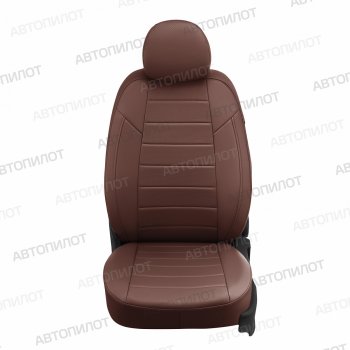 13 649 р. Чехлы сидений (экокожа, 50/50) Автопилот  Great Wall Safe (2001-2010) (темно-коричневый)  с доставкой в г. Вологда. Увеличить фотографию 3