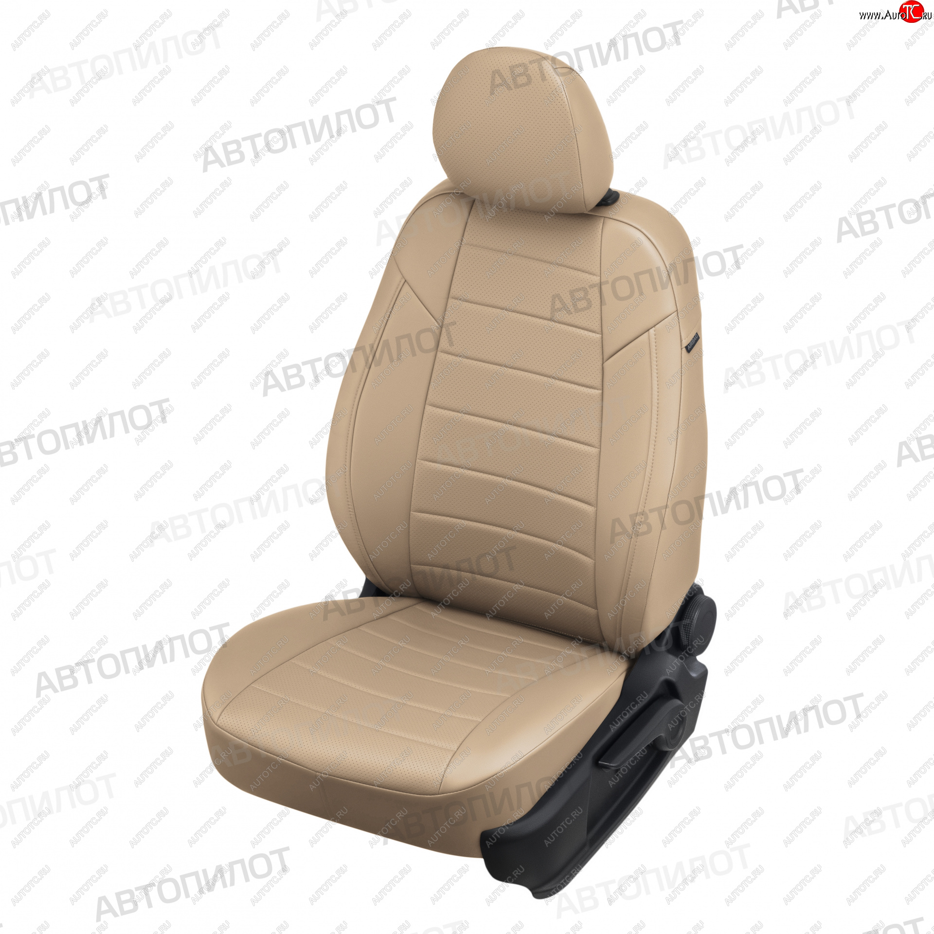 13 649 р. Чехлы сидений (экокожа) Автопилот  KIA Carens  FC, RS (1999-2006) дорестайлинг, рейсталинг (темно-бежевый)  с доставкой в г. Вологда