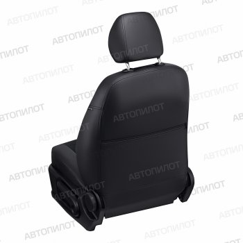 8 249 р. Чехлы сидений (экокожа/алькантара, 40/60, Classic/Comfort/Luxe) Автопилот KIA Ceed 3 CD хэтчбэк (2018-2025) (черный)  с доставкой в г. Вологда. Увеличить фотографию 2