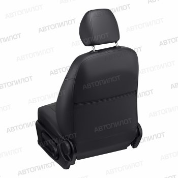 13 649 р. Чехлы сидений (экокожа, 3 спинки) Автопилот KIA Ceed 3 CD хэтчбэк (2018-2025) (черный)  с доставкой в г. Вологда. Увеличить фотографию 3
