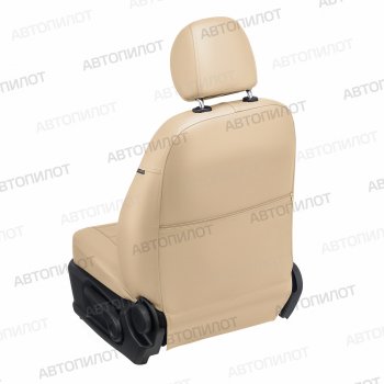 13 649 р. Чехлы сидений (экокожа) Автопилот  KIA Cerato  1 LD (2004-2007) хэтчбэк (бежевый)  с доставкой в г. Вологда. Увеличить фотографию 4