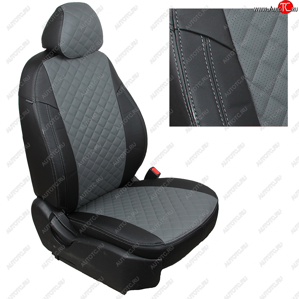 8 499 р. Комплект салонных чехлов Mazda 6 (GG) Sd 02-07г.  ma-6-6s27-chese-r Автопилот  с доставкой в г. Вологда