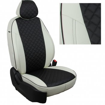 8 499 р. Комплект салонных чехлов Mitsubishi Lancer 9 Sd с 03-11г.  mi-ln-ln9s-bch-r Автопилот  с доставкой в г. Вологда. Увеличить фотографию 1