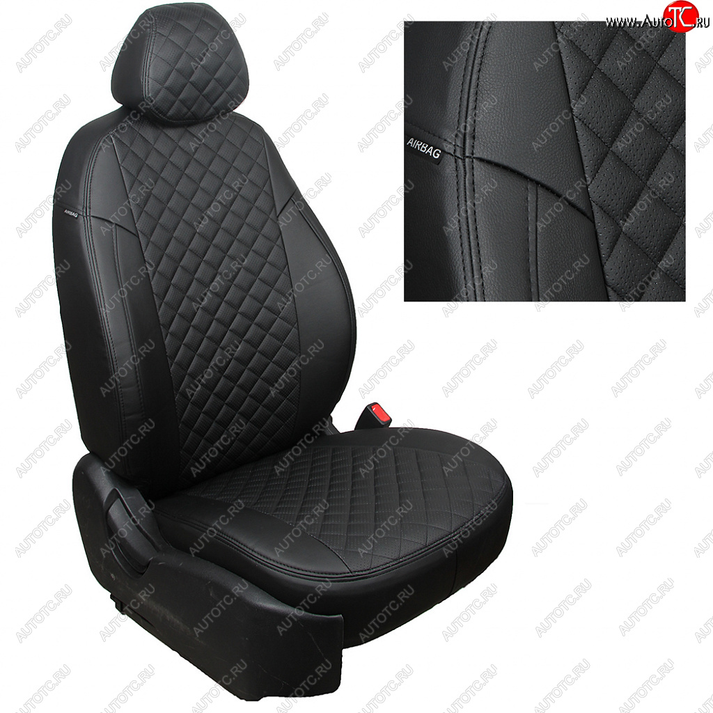 8 499 р. Комплект салонных чехлов Mitsubishi Pajero Sport II с 08-13г.  mi-pzh-s208-chch-r Автопилот  с доставкой в г. Вологда