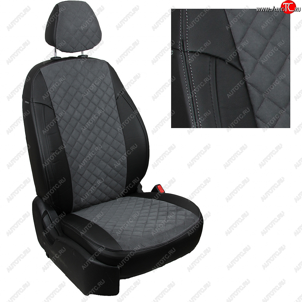 8 499 р. Комплект салонных чехлов Mitsubishi Pajero Sport II с 08-13г.  mi-pzh-s208-chese-ar Автопилот  с доставкой в г. Вологда