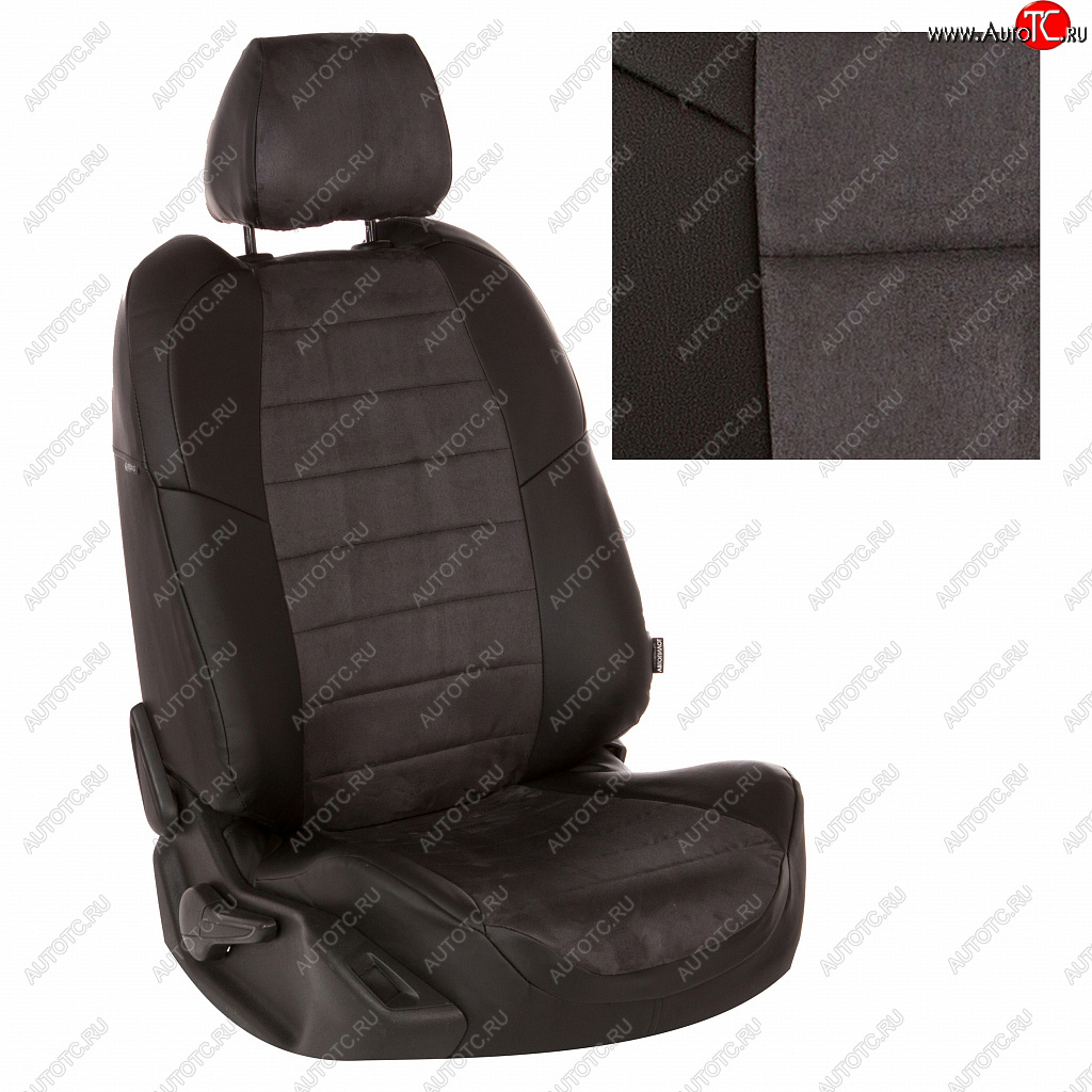 13 649 р. Комплект салонных чехлов Mitsubishi Pajero Sport III с 15г.  mi-mpjiii-mpsii-chets-a Автопилот  с доставкой в г. Вологда