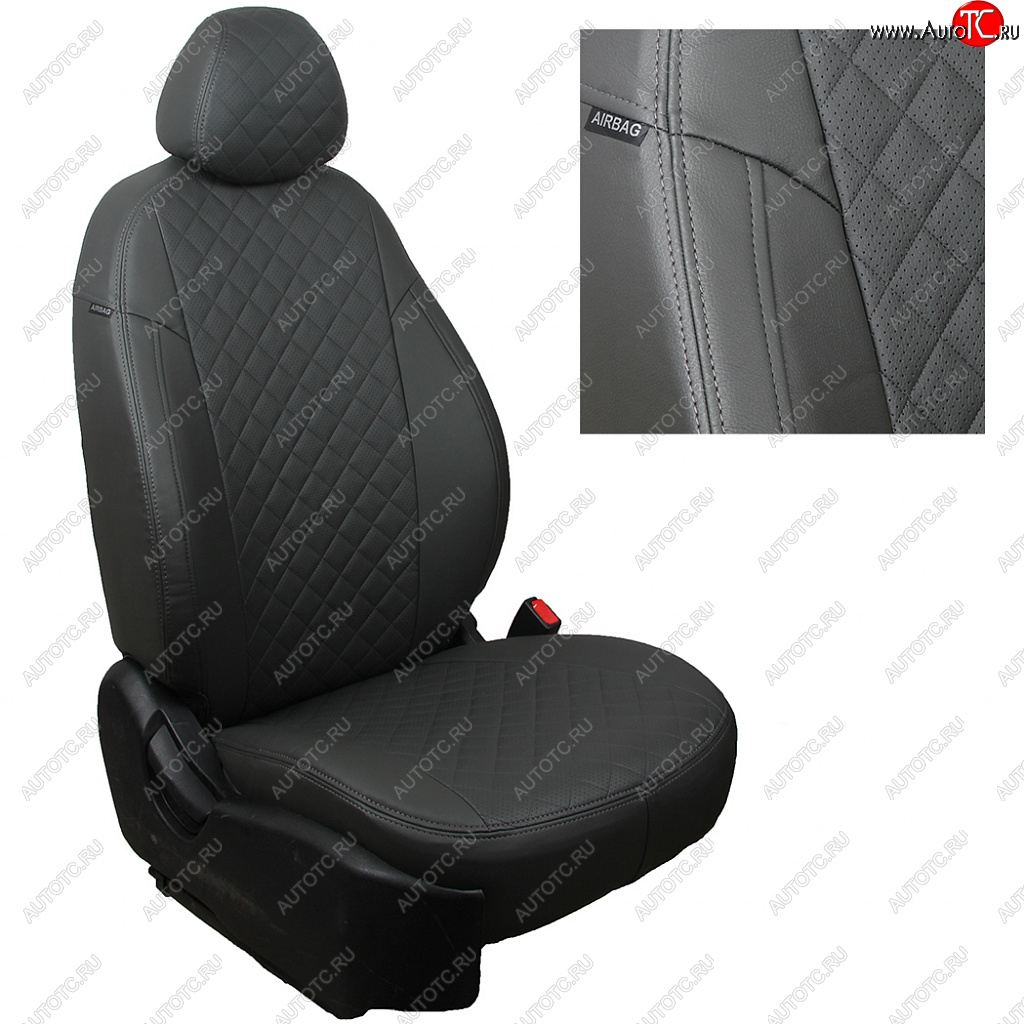 8 499 р. Комплект салонных чехлов Mitsubishi Pajero Sport III с 15г.  mi-mpjiii-mpsii-tsts-r Автопилот  с доставкой в г. Вологда