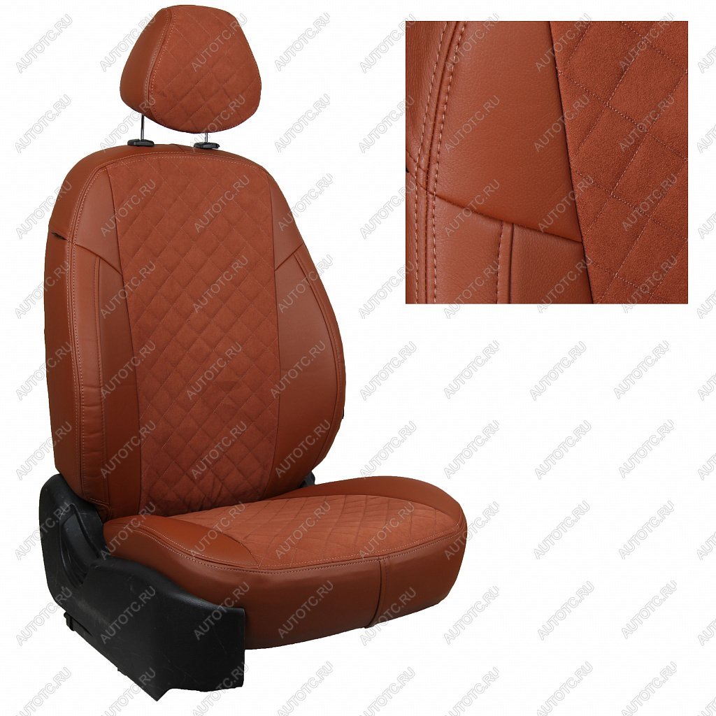 14 249 р. Комплект салонных чехлов Mitsubishi Pajero Sport III с 15г.  mi-mpjiii-mpsii-koko-ar Автопилот  с доставкой в г. Вологда
