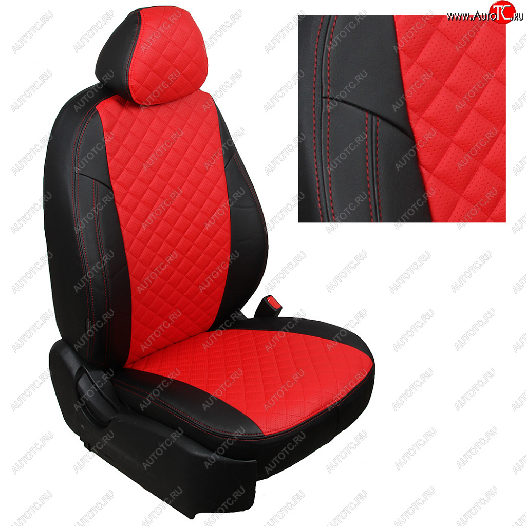 8 499 р. Комплект салонных чехлов Nissan Almera Classic (горбы) с 06-13г.  ni-al-t30k-chekr-r Автопилот  с доставкой в г. Вологда