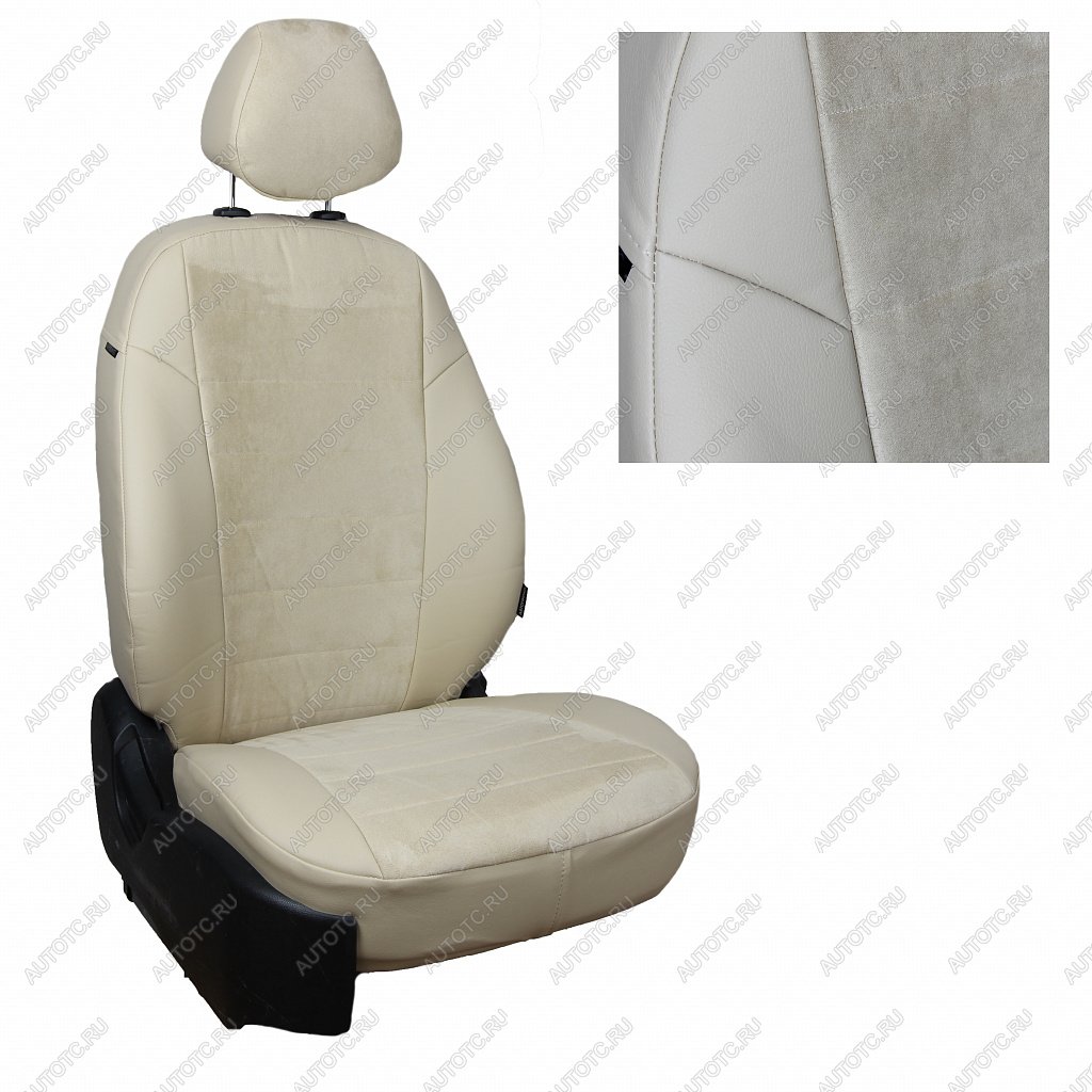 13 649 р. Комплект салонных чехлов Nissan Juke I с 10-19г.  ni-zhk-zh10-bebe-a Автопилот  с доставкой в г. Вологда