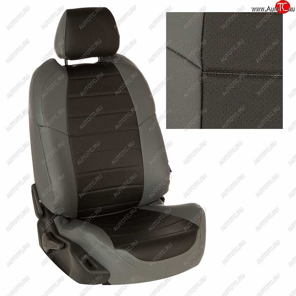 13 649 р. Комплект салонных чехлов Nissan X-Trail T31 с 07-15г.  ni-kht-t31-seche-e Автопилот  с доставкой в г. Вологда