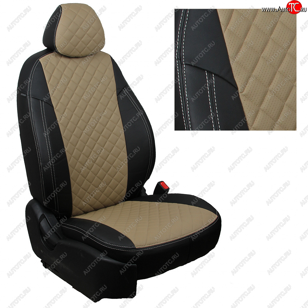 8 499 р. Комплект салонных чехлов Nissan X-Trail T31 с 07-15г.  ni-kht-t31-chetb-r Автопилот  с доставкой в г. Вологда