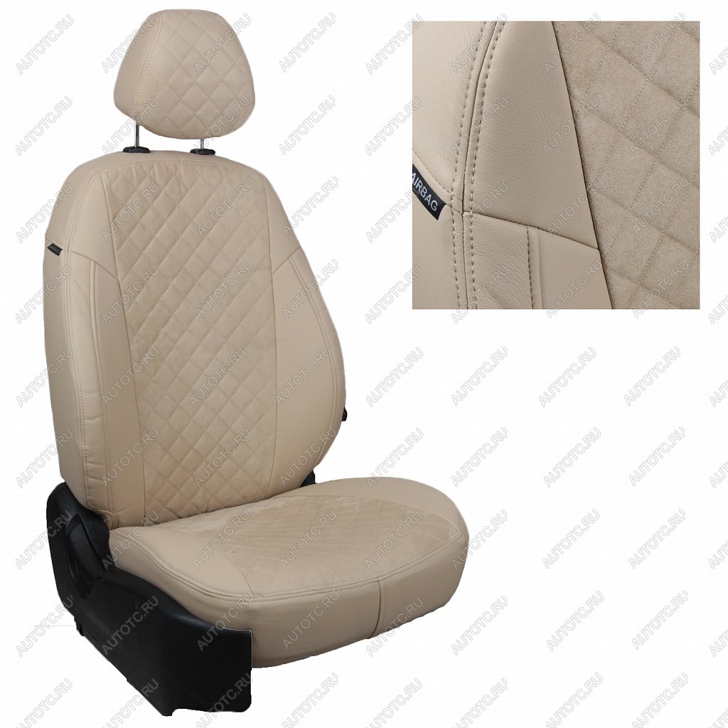 14 249 р. Комплект салонных чехлов Opel Corsa D Hb (4060) с 06-14г.  op-ko-kdk-bebe-ar Автопилот  с доставкой в г. Вологда