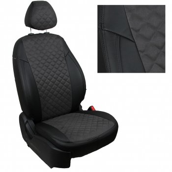 8 499 р. Комплект салонных чехлов Toyota Corolla HbWag (Е120, Е130) с 00-07г.  ta-ko-e120kh-chets-ar Автопилот  с доставкой в г. Вологда. Увеличить фотографию 1